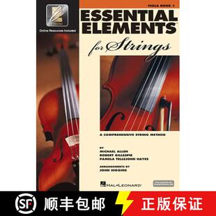 【3-4周达】Essential Elements for Strings Viola Book 1 Beginner Viola Sheet Music and Eei Online Reso... [9780634038181]