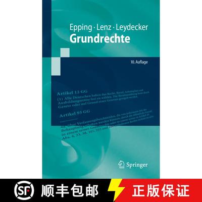 【3-4周达】Grundrechte (10. Aufl. 2024) (10. Aufl. 2024) [9783662686089]