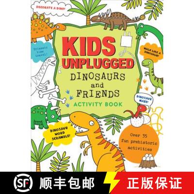 Kids Unplugged Dinosaurs and Friends Adventures Activity Book [9781441325990]