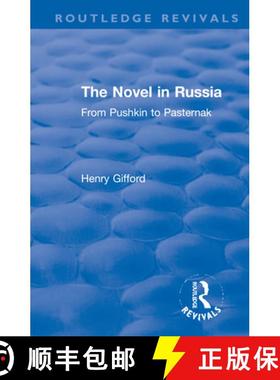 【3-4周达】The Novel in Russia: From Pushkin to Pasternak [9780367550813]