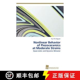 Piezoceramics 9783838113333 Nonlinear Strains Behavior Moderate 预订