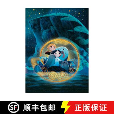 【3-4周达】Song of the Sea 500 Piece Jigsaw Puzzle, Cartoon Saloon Collection by Paperblanks (Irish F... [9781439799482]