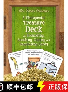 【3-4周达】A Therapeutic Treasure Deck of Grounding, Soothing, Coping and Regulating Cards [9781785925290]