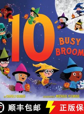 【3-4周达】10 Busy Brooms [9780553533415]