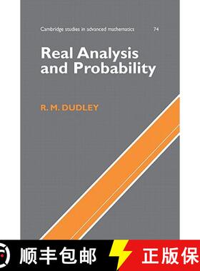 现货 实分析与概率论 Real Analysis and Probability: - Real Analysis and Probability [9780521007542]