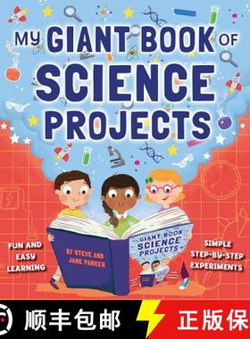 【3-4周达】My Giant Book of Science Projects: Fun and Easy Learning, with Simple Step-By-Step Experim... [9781861478559]