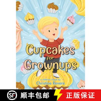 【3-4周达】Cupcakes for Grownups [9781957262659]