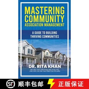 【3-4周达】Mastering Community Association Management: A Guide to Building Thriving Communities [9798349294839]