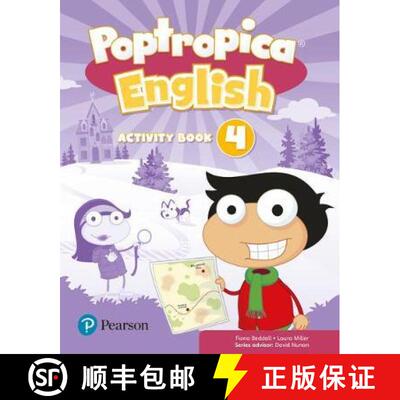 【3-4周达】Poptropica English Level 4 Activity Book [9781292091846]