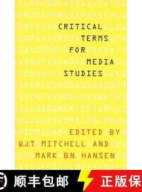 【3-4周达】Critical Terms for Media Studies [9780226532554]