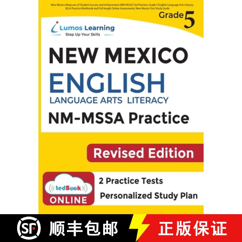 【3-4周达】New Mexico Measures of Student Success and Achievement (NM-MSSA) Test Practice: Grade 5 En... [9781949855593]
