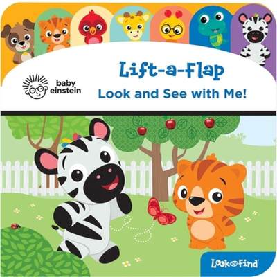 【4周达】Baby Einstein: Look and See with Me! Lift-A-Flap Look and Find: Lift-A-Flap Look and Find [9781503752573]