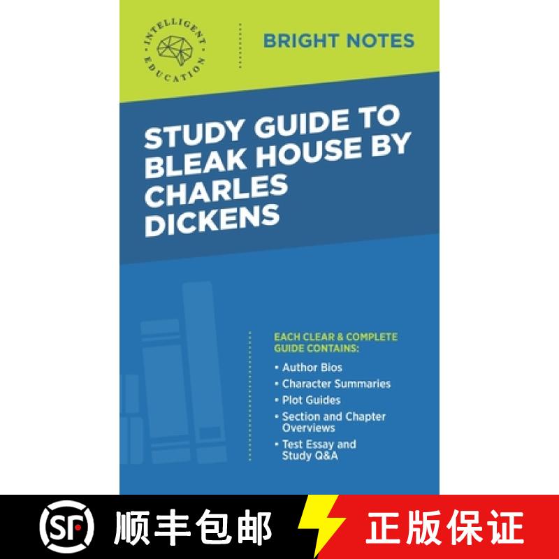 【2-3周达】Study Guide to Bleak House by Charles Dickens [9781645420507]