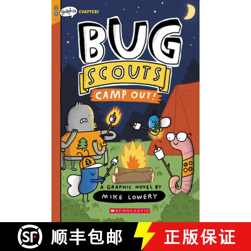 预订 Camp Out!: A Graphix Chapters Book (Bug Scouts #2) [9781338726343]