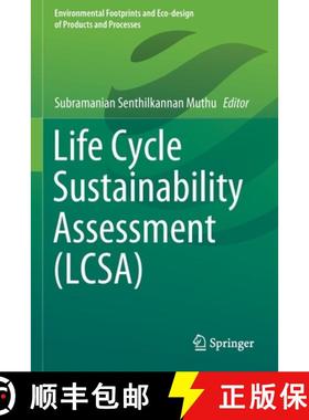 【3-4周达】Life Cycle Sustainability Assessment (Lcsa) [9789811645648]
