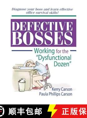 【3-4周达】Defective Bosses: Working for the ”Dysfunctional Dozen” [9780789005809]