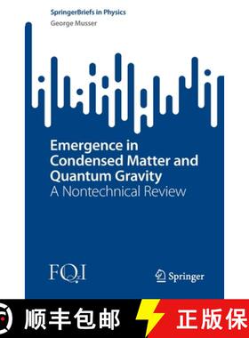 【3-4周达】Emergence in Condensed Matter and Quantum Gravity : A Nontechnical Review [9783031098949]