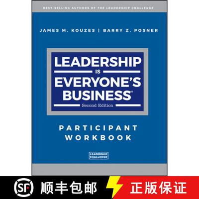 【3-4周达】Leadership Is Everyone'S Business Participant Workbook, 2Nd Edition [Wiley经管] [9781119397502]