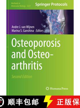 【3-4周达】Osteoporosis and Osteoarthritis (Second Edition 2021) (Second Edition 2021) (Second Editio... [9781071609910]