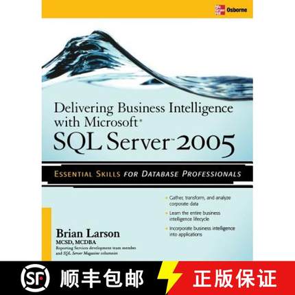 预订 Delivering Business Intelligence with Microsoft SQL Server 2005: Utilize Microsoft's Data Wareho... [9780072260908]