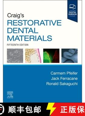 【3-4周达】Craig's Restorative Dental Materials [9780323882767]