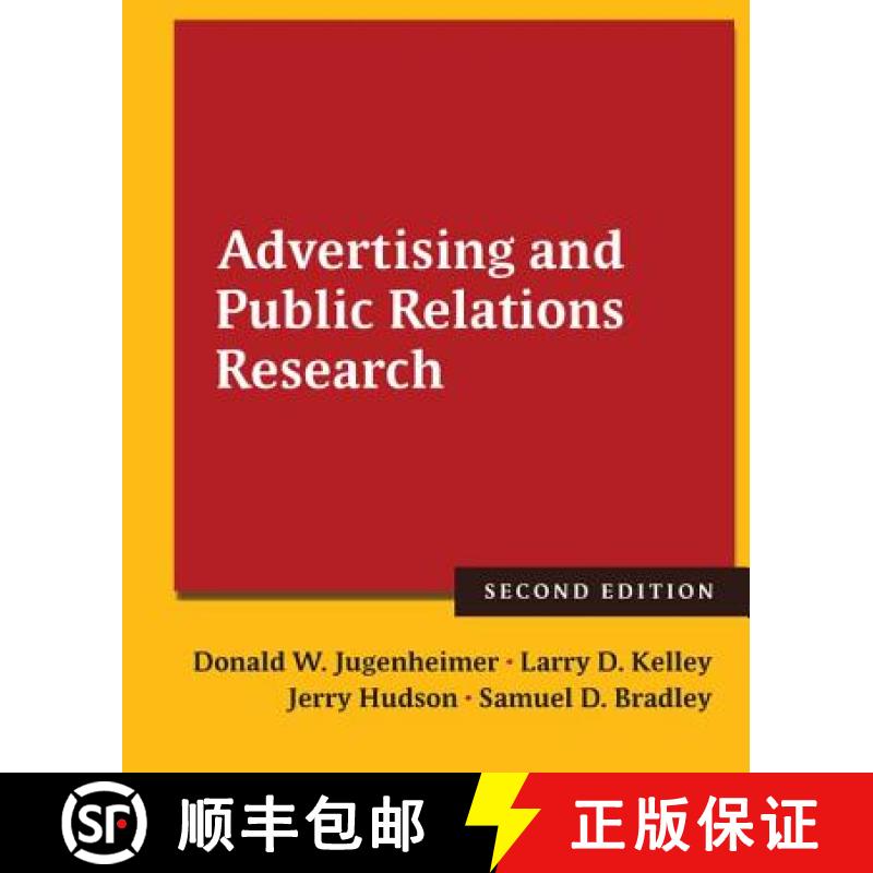 【3-4周达】Advertising and Public Relations Research [9781138127487]
