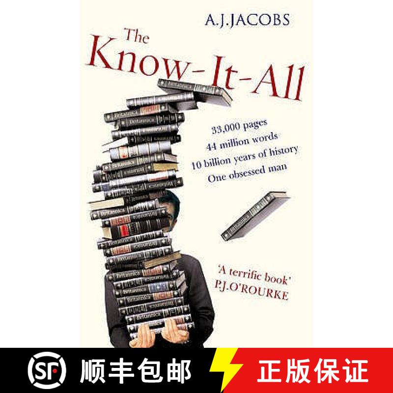【3-4周达】The Know-It-All : One Man's Humble Quest to Become the Smartest Person in the World [9780099481744]