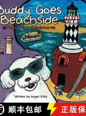 【3-4周达】Buddy Goes Beachside: Paw Print Adventures [9781480829114]