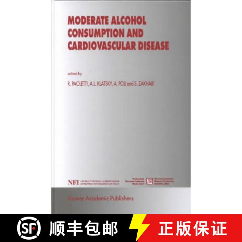 【3-4周达】Moderate Alcohol Consumption and Cardiovascular Disease [9780792365723]