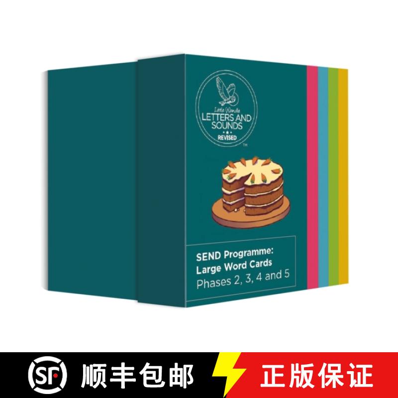 【4周达】SEND Programme: Large Word Cards: Phases 2, 3 and 5 [9780008582586]