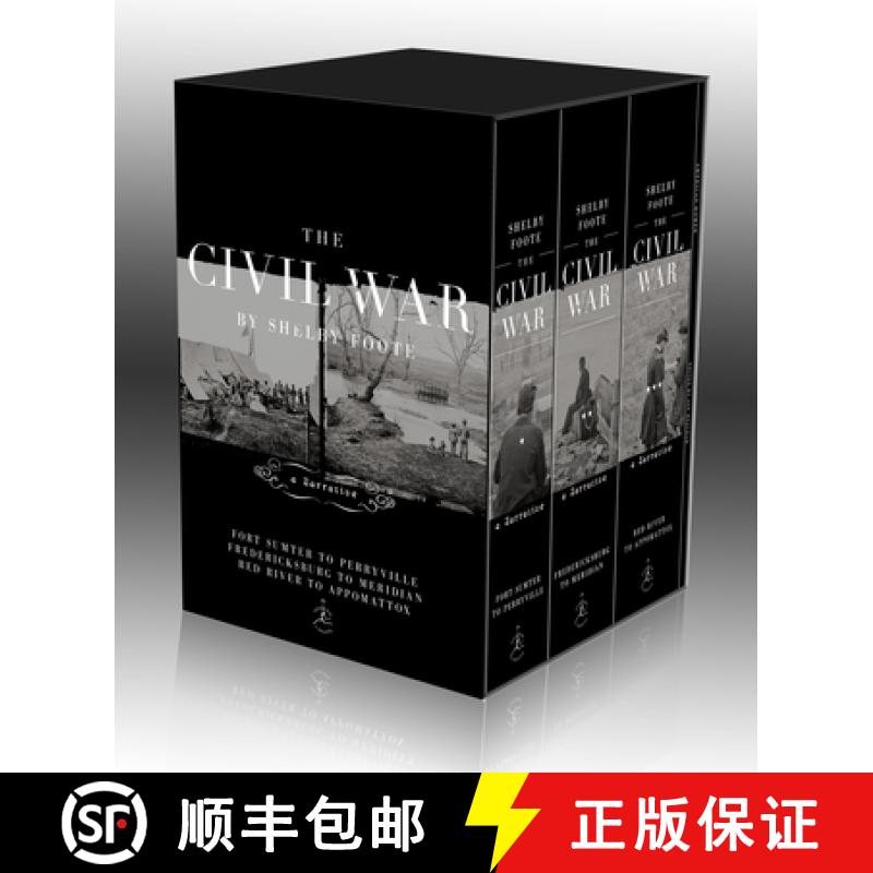 【3-4周达】Civil War Trilogy Box Set: With American Homer: Reflections on Shelby Foote and His Classi... [9780679643708]