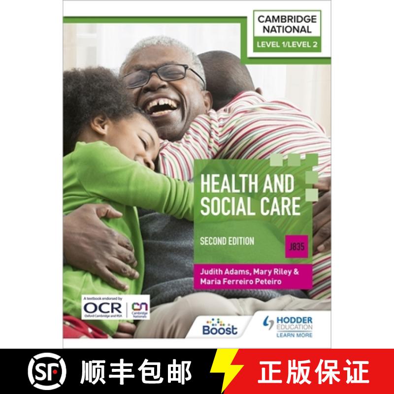 【2-3周达】Level 1/Level 2 Cambridge National in Health & Social Care (J835): Second Edition [9781398351233]