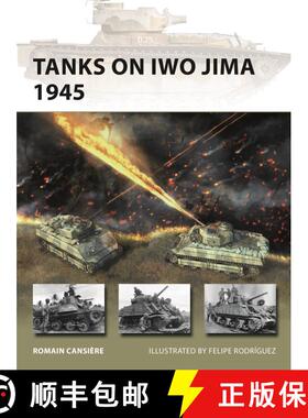 【3-4周达】Tanks on Iwo Jima 1945 [9781472860392]