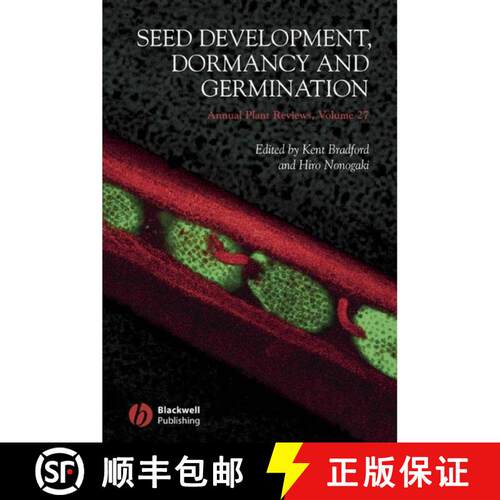 【3-4周达】精装 Seed Development, Dormancy And Germination [Wiley生命科学] [9781405139830]
