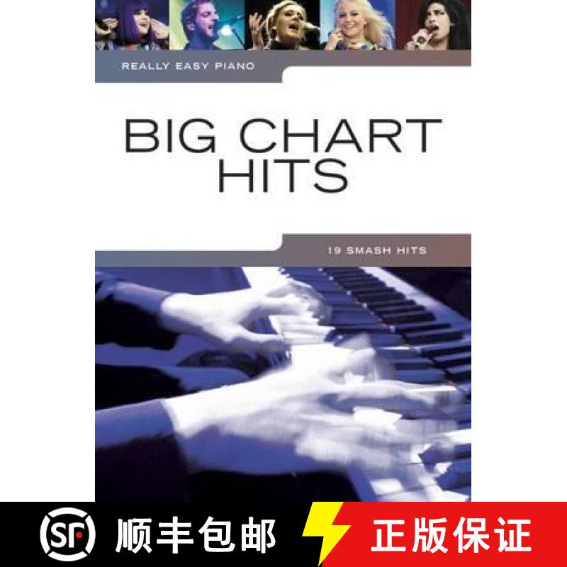 【2-3周达】Really Easy Piano: Big Chart Hits [9781780385785]