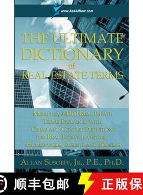 【3-4周达】The Ultimate Dictionary of Real Estate Terms [9780578631288]