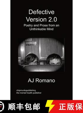 【3-4周达】Defective, V.2 - Poetry and Prose from an Unthinkable Mind [9781849917674]