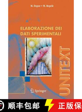 【3-4周达】Elaborazione dei dati sperimentali [9788847002715]