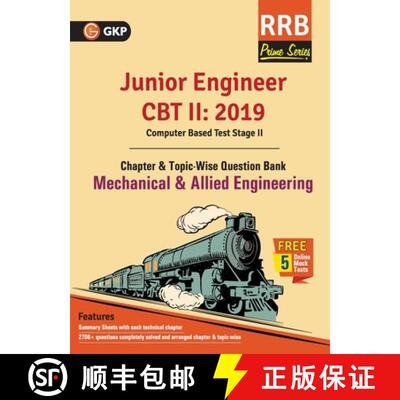 【3-4周达】RRB (Railway Recruitment Board) Prime Series 2019 : Junior Engineer CBT 2 - Chapter-wise a... [9789389161540]