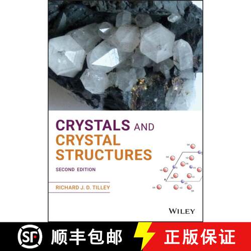 【3-4周达】Crystals And Crystal Structures 2E [Wiley化学化工] [9781119548386]