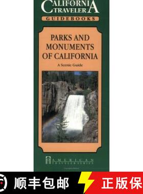【3-4周达】Parks & Monuments of California: A Scenic Guide [9781558381193]