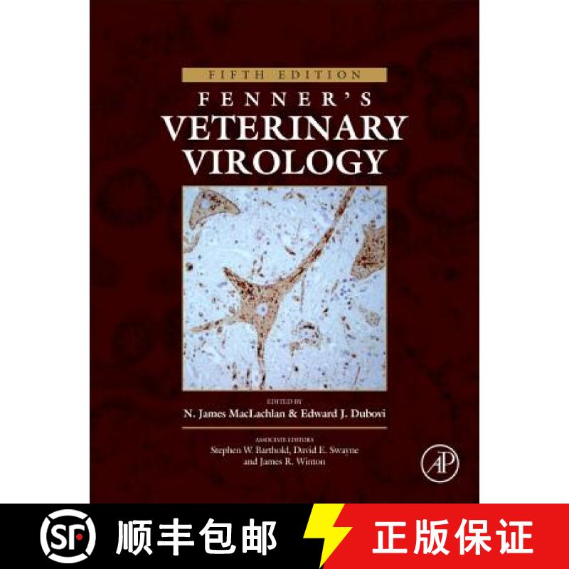 【3-4周达】Fenner's Veterinary Virology [9780128009468]
