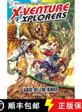 【3-4周达】X-Venture Xplorers #1: The Kingdom of Animals--Lion vs Tiger [9781545805503]