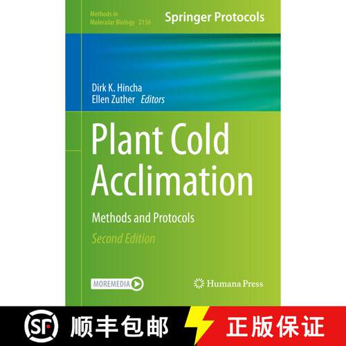 【3-4周达】精装 Plant Cold Acclimation: Methods and Protocols (Second Edition 2020) [9781071606599]