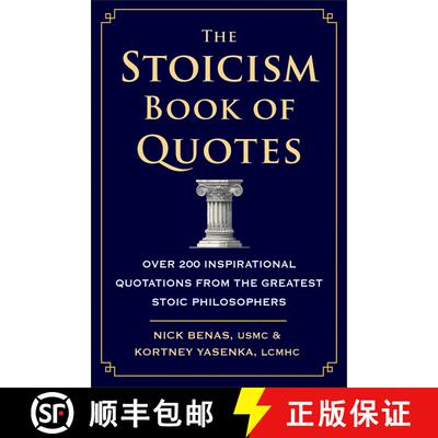 【3-4周达】精装 The Stoicism Book of Quotes: Over 200 Inspirational Quotations from the Greatest Stoi... [9781578269761]