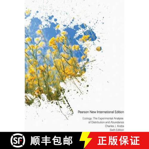 【3-4周达】Ecology: The Experimental Analysis of Distribution and Abundance: Pearson New Internationa... [9781292026275]