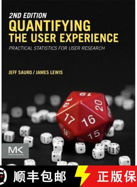 【3-4周达】Quantifying the User Experience : Practical Statistics for User Research: Practical Statis... [9780128023082]