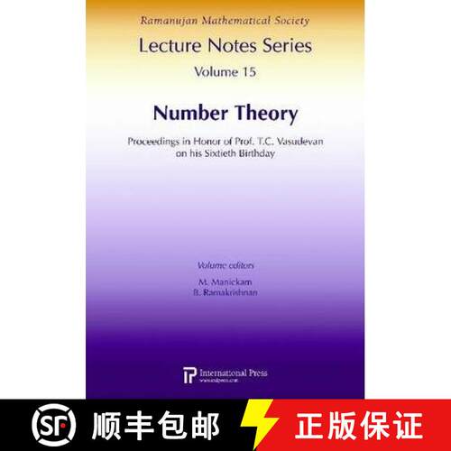 预订 Number Theory: Proceedings in Honor of Prof. T.C. Vasudevan on his Sixtieth Birthday [9781571462466]