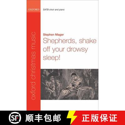 【3-4周达】Shepherds, shake off your drowsy sleep!: SATB vocal score (SATB vocal score) [9780193804944]