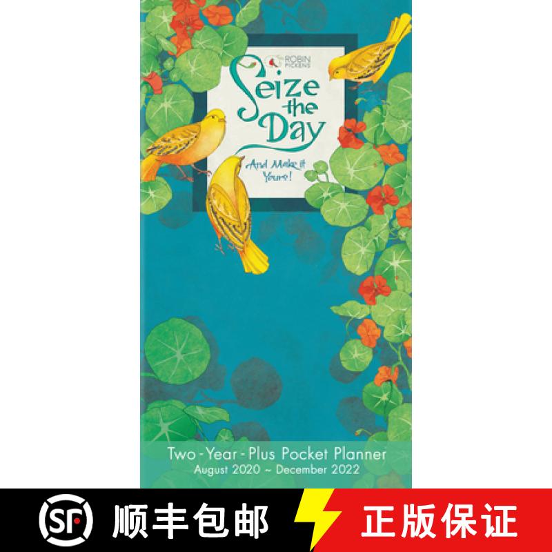 【2-3周达】2021 Seize the Day Two-Year-Plus Pocket Planner [9781531911768]